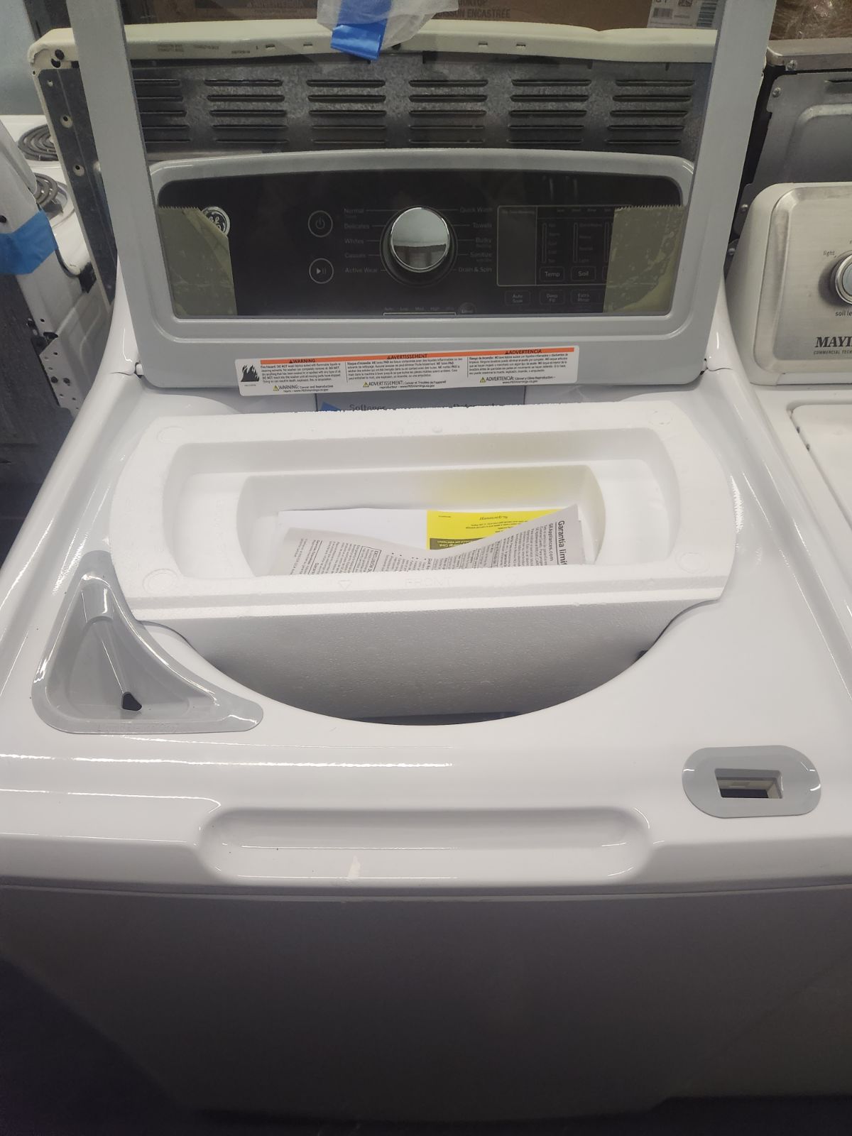 GE TOP LOAD WASHER